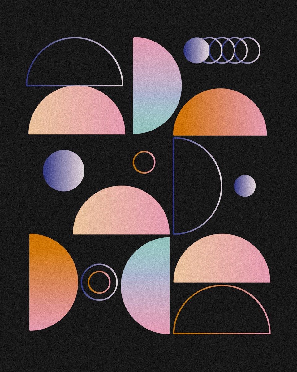 Circle Study, 20 by 20