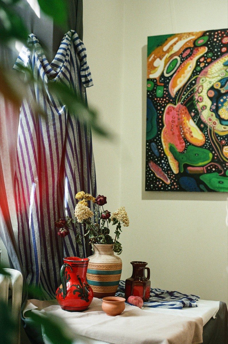Clay Vessel Still Life, 18 by 24