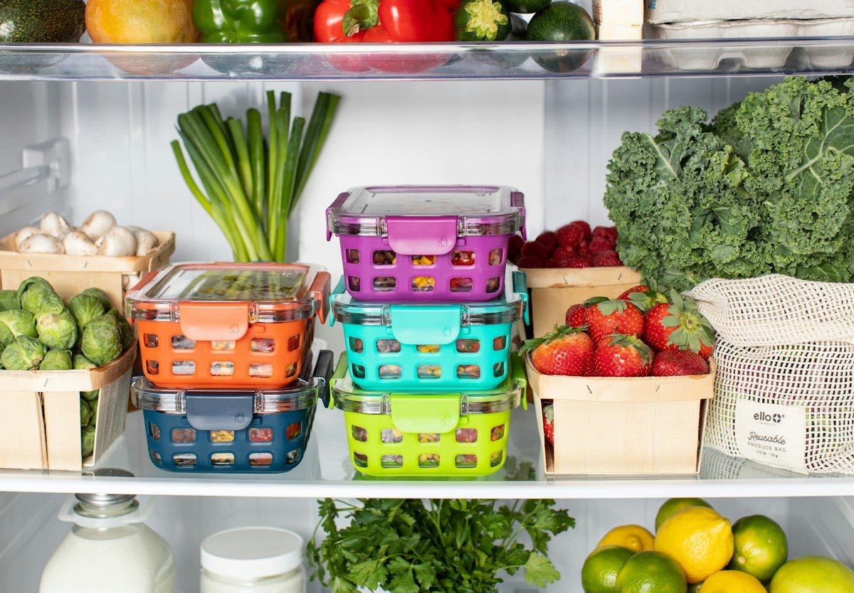 Deep Clear Fridge Bin