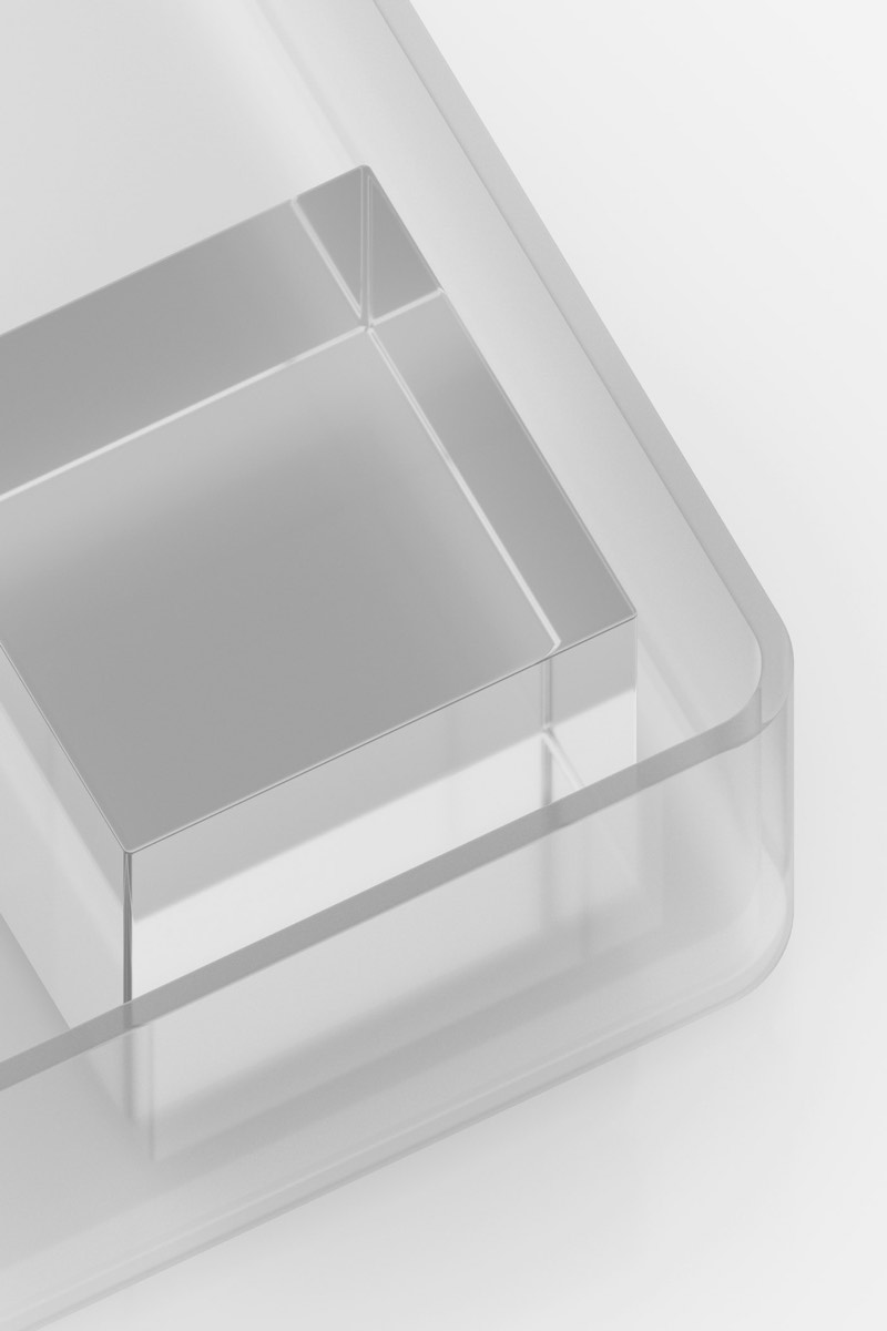 Clear Acrylic Trays