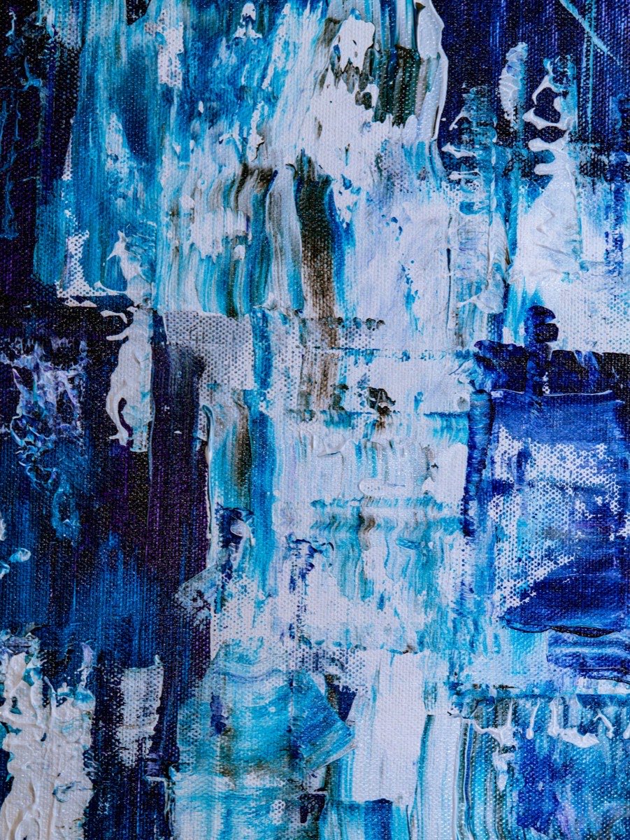 Indigo Wash, 11 by 14