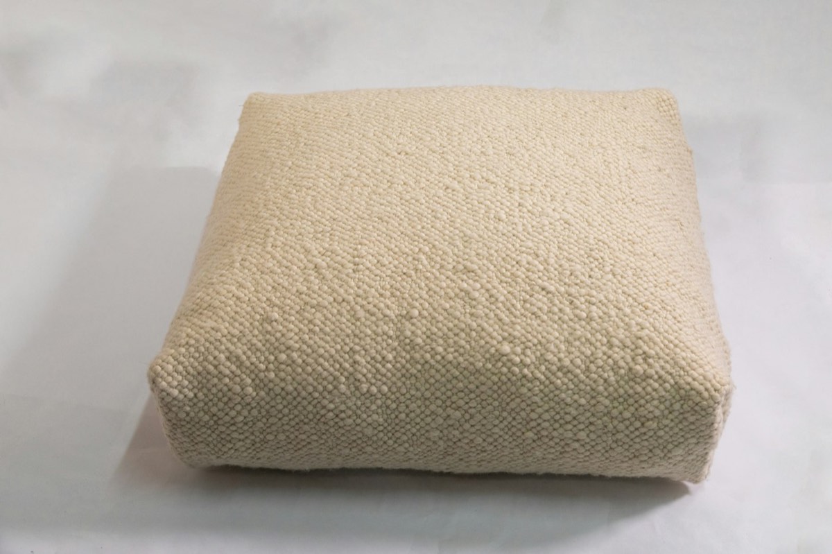 Ivory Boucle Pillow