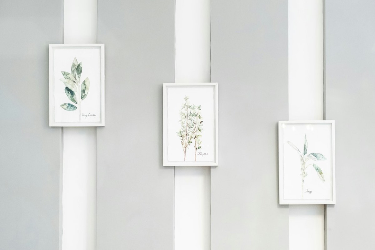 Meadow Grid, Set of 3