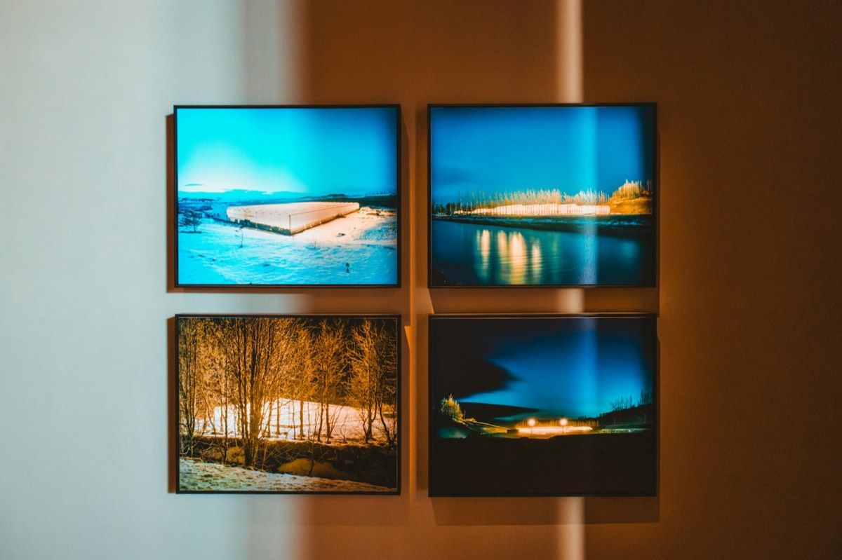 Neutral Gallery Set, Four Frames