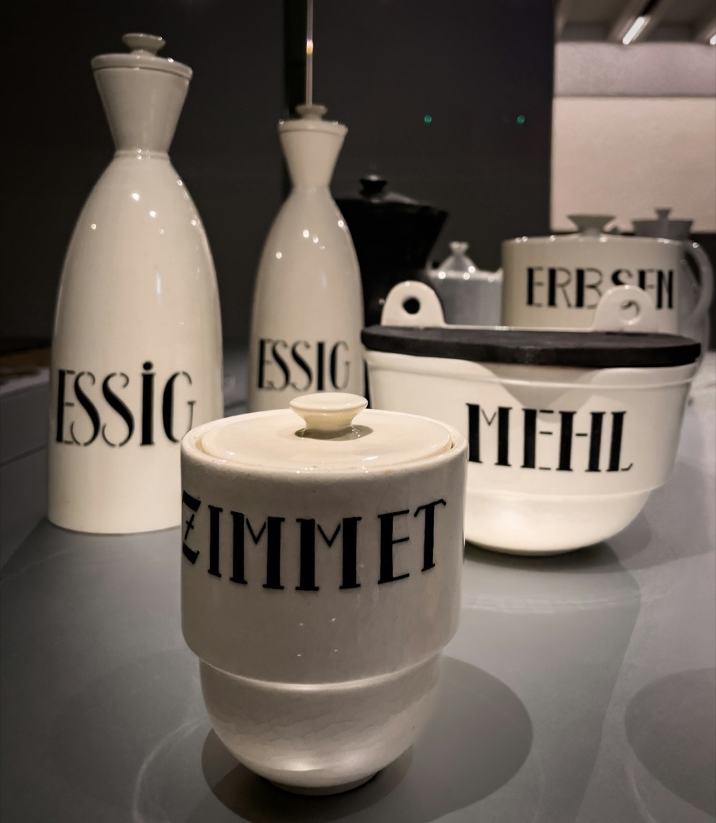 Labeled Pantry Canisters