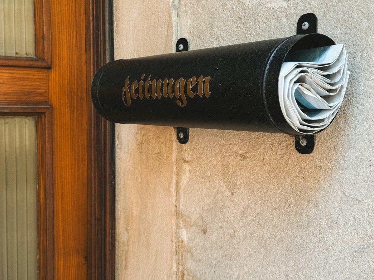 Powder Coat Mail Pocket