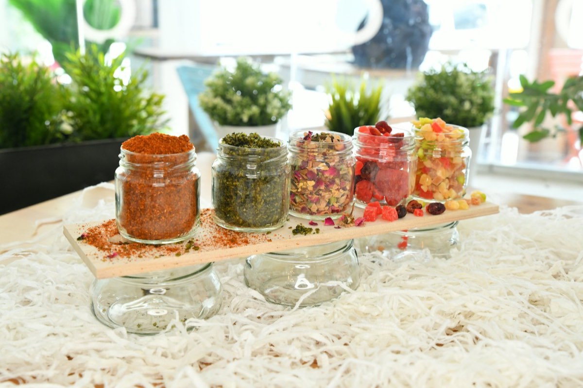 Glass Spice Jars