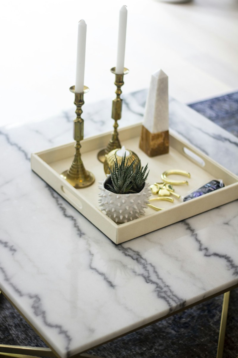 Cream Catchall Tray