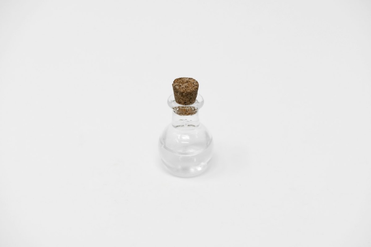Smoke Glass Bud Vase