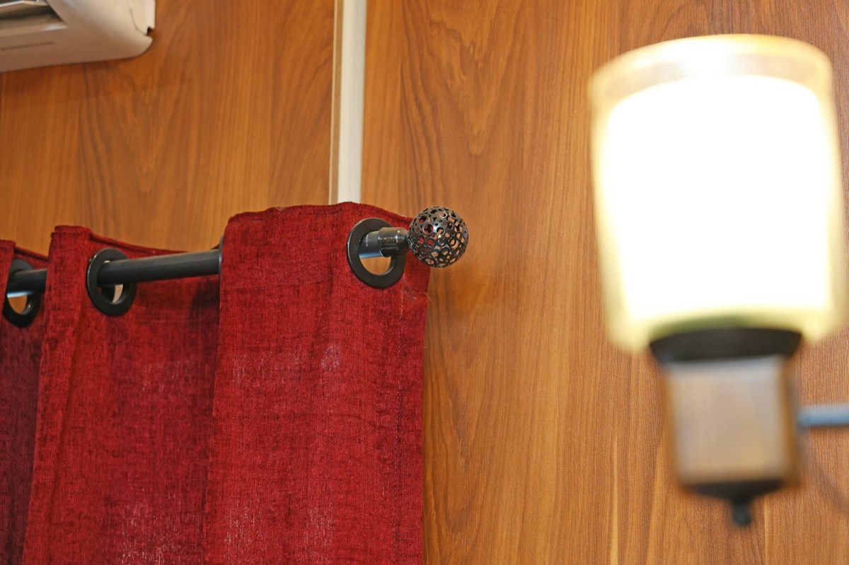 Sphere Finials, Brass Pair