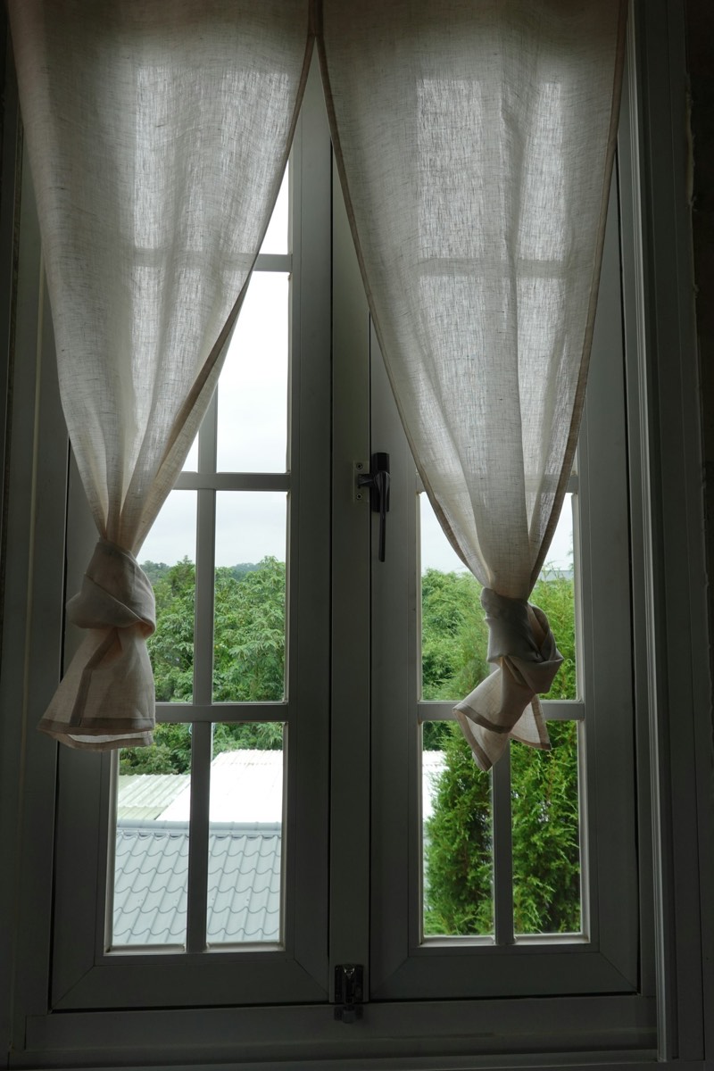 Stone Linen Valance