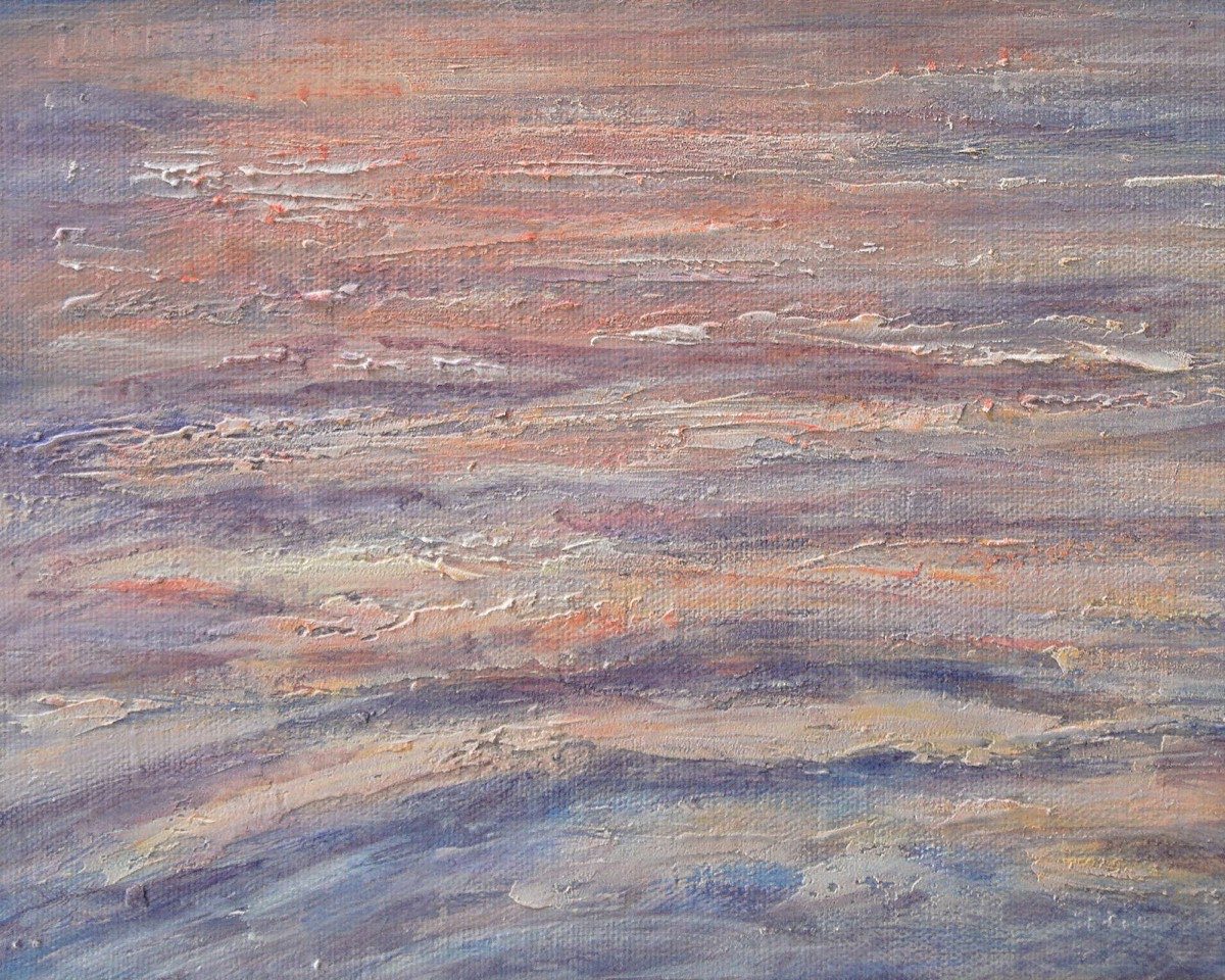 Sun Over Water, 12 by 12