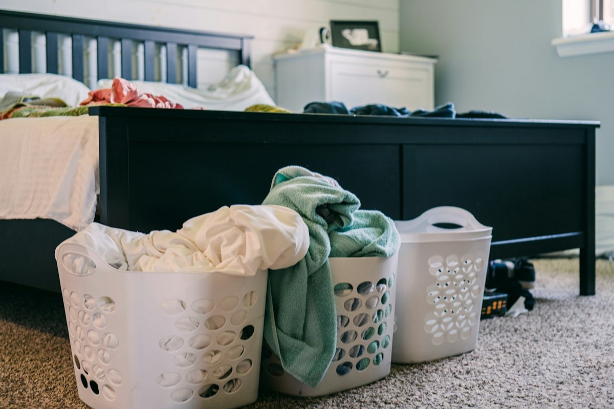 Two Bay Laundry Sorter